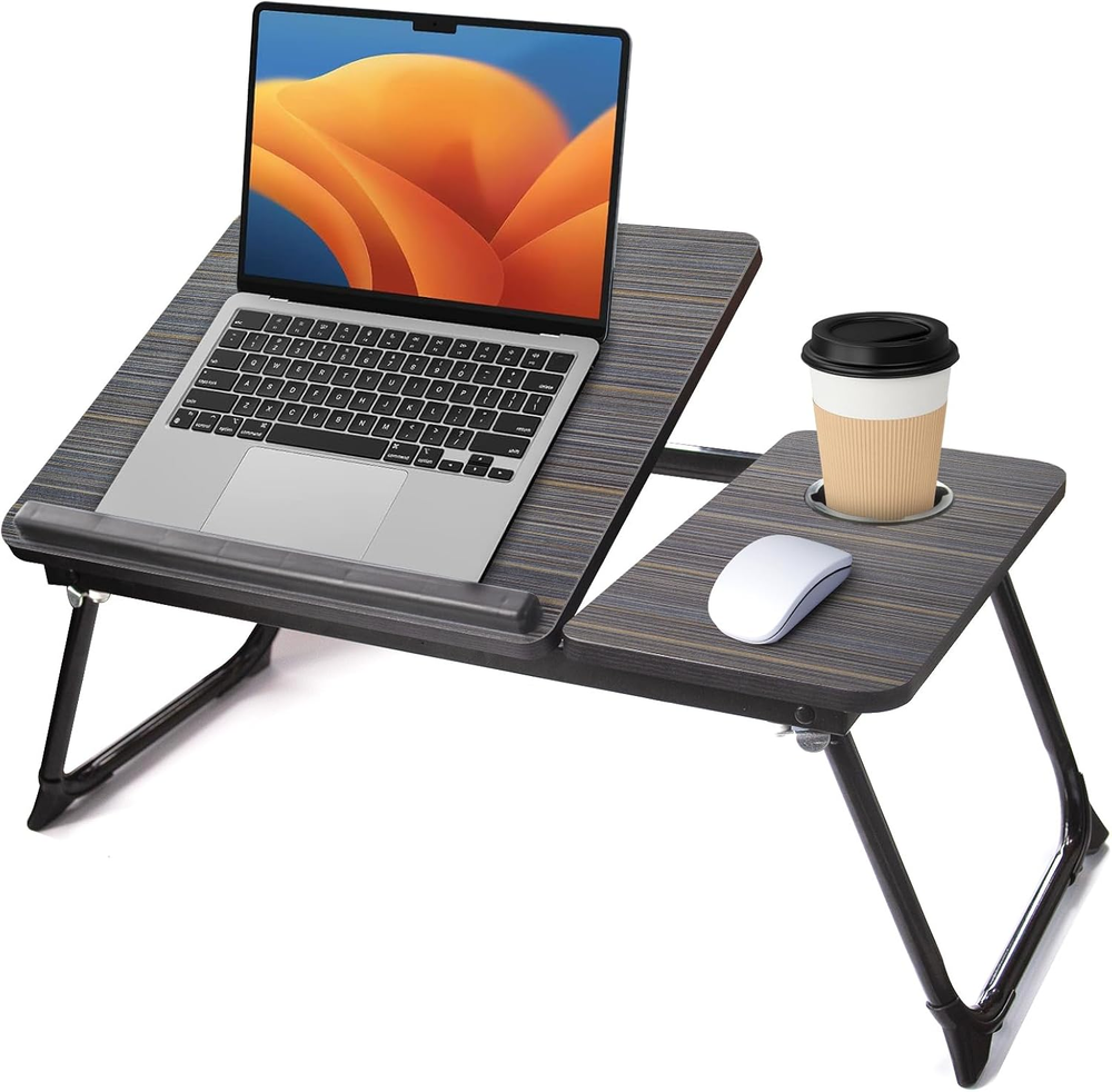 Adjustable Lap Desk for Couch Sofa or Floor with Foldable Legs 5 Angles