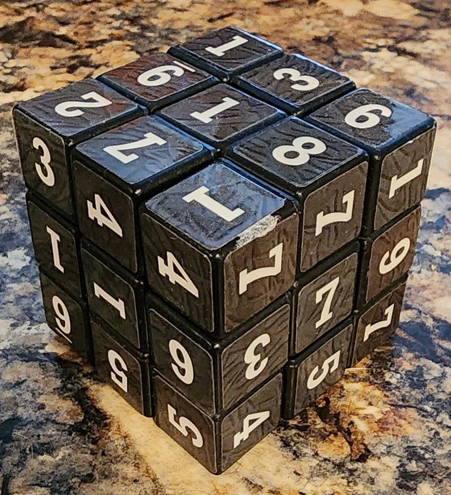 SUDOKU Puzzle Cube 2007 No Box Included