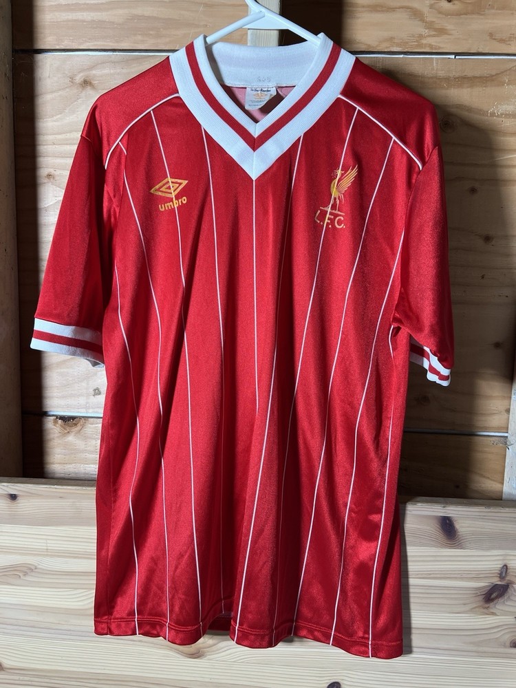1982-85 Liverpool Home Umbro Vintage Football Shirt Soccer Jersey Small
