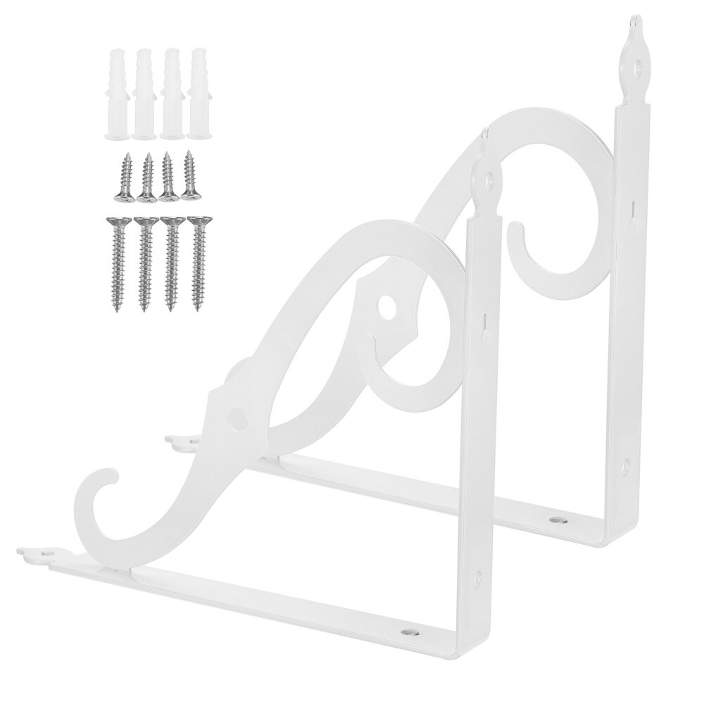 Heavy Duty Wall-Mounted Storage Shelf Bracket Support Carrier