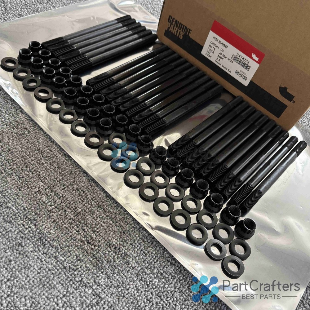 Dodge 5.9L 6.7L 24v Diesel Cylinder Head Stud Kit 98-18 247-4202