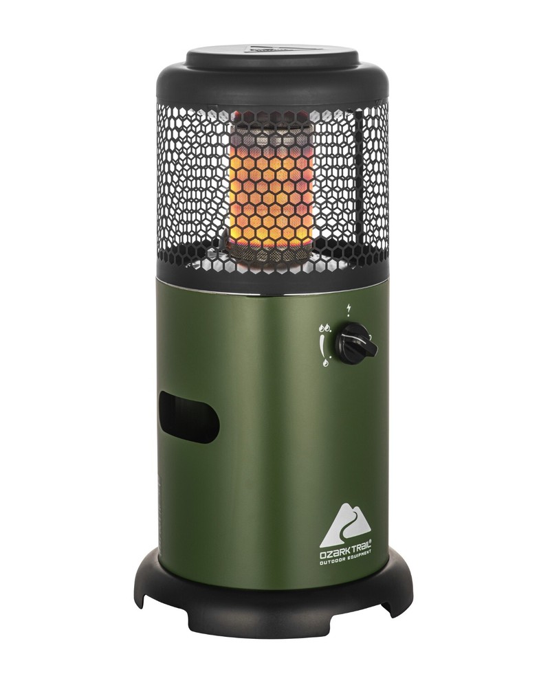 Ozark Trail 360° Propane Portable Indoor/Outdoor Heater, Green