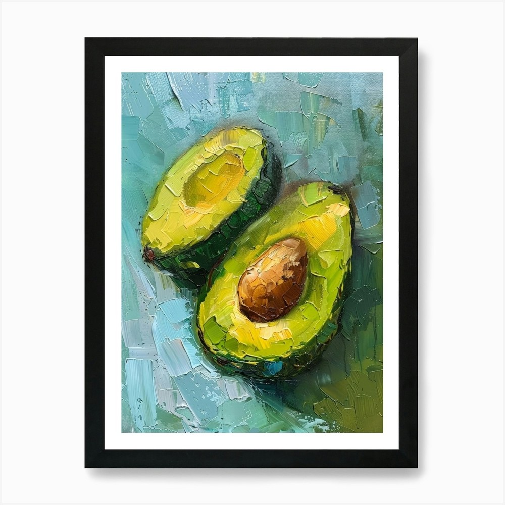 Avocados 13 Art Print Framed Wall Art Poster Canvas Print Picture