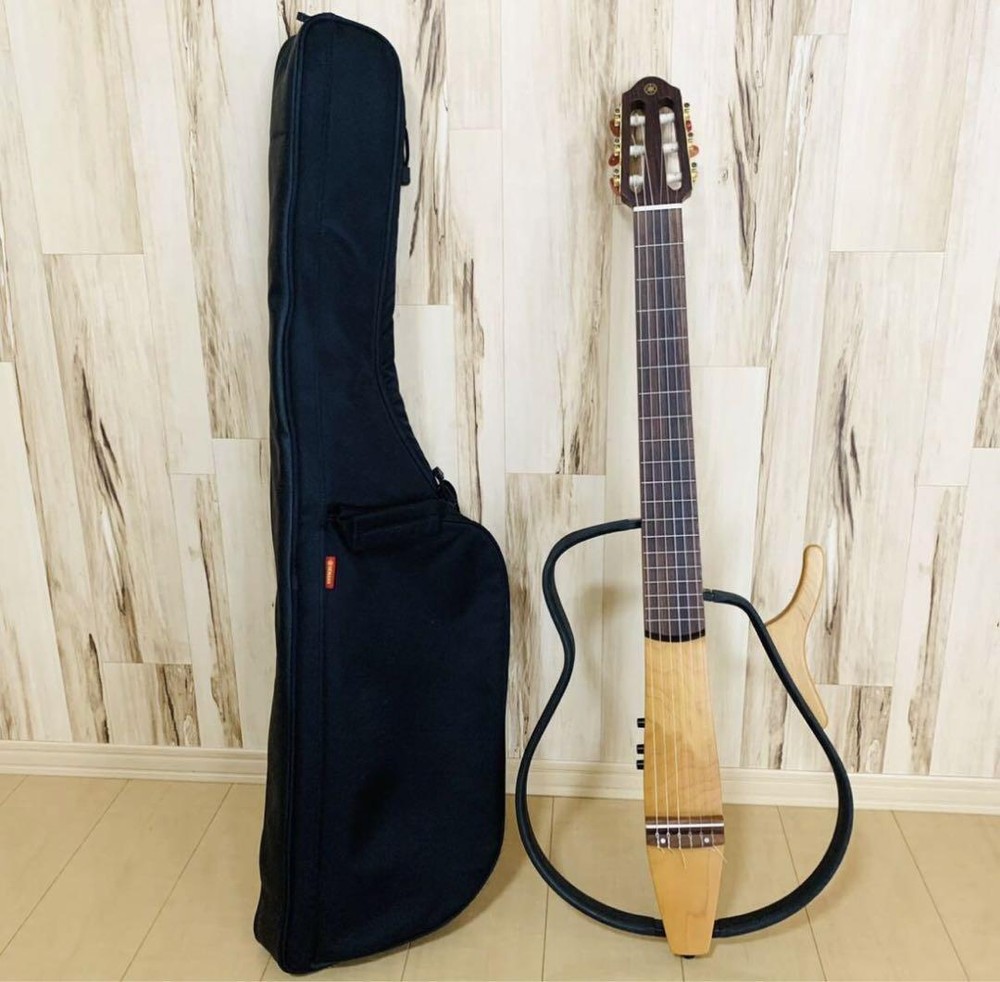 Yamaha Silent Guitar Slg-100N Adapter Included Soft Cover