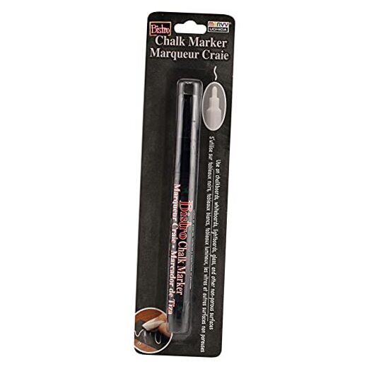 482-C-1 Bistro Chalk Markers with Extra Fine Tip Black