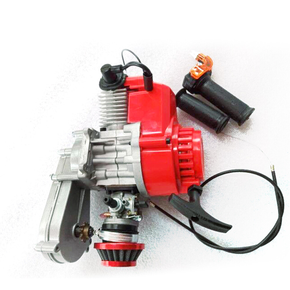 2 Stroke 49cc 50cc HP Racing Engine for Dirt Bike Quad Pull Start
