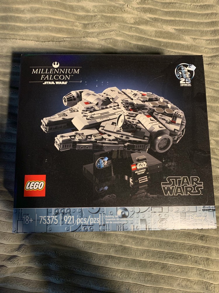 Star Wars Millennium Falcon Lego Set 75375 921 Piece Set NEW SEALED UNOPENED BOX