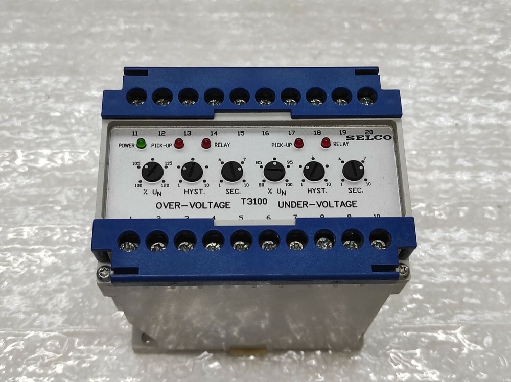 SELCO T3100-01 VOLTAGE RELAY | 400 / 450V AC SUPPLY