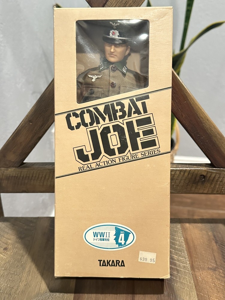 1982 Takara Combat Joe WWII GERMAN OFFICER #4 MIB w/ Sealed Accessories