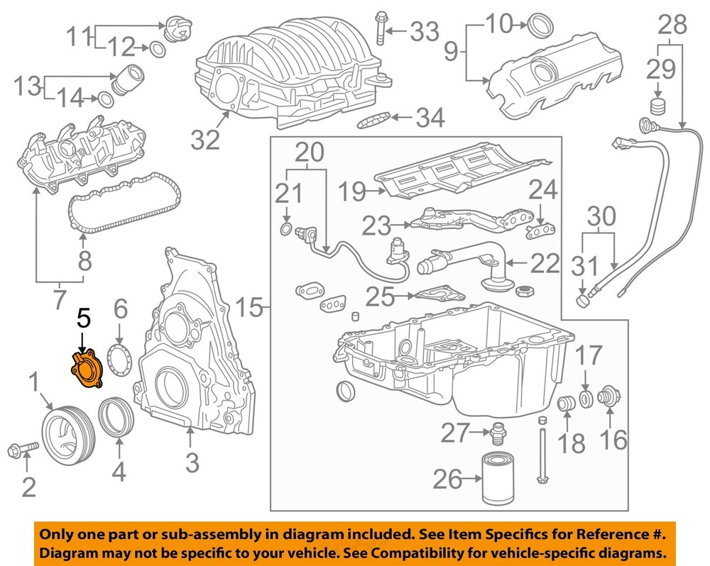 GM OEM 09-20 Corvette Engine Engine Parts-Magnet 12670340