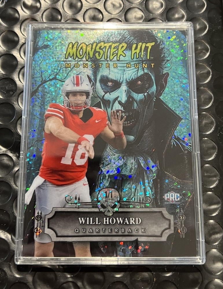 2024 Wild Card Haunted Hits Will Howard 1/1 Monster Hit Ohio State Rookie Card