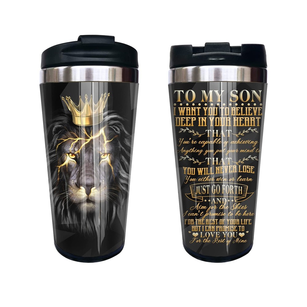 Son's Birthday Tumbler - I Love You Gift from Mom, Funny & Heartwarming Present