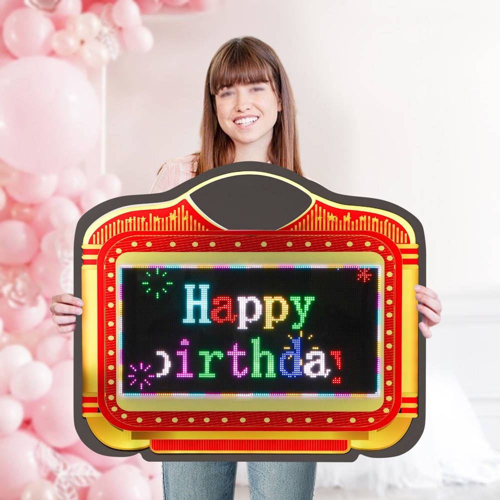 LED Letter Presenter Displayer APP Programmable Display Sign for Wedding Party