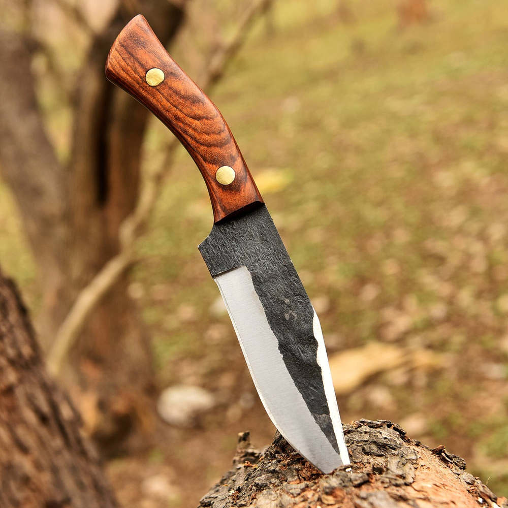 Custom Made Forged High Carbon Steel Fix Blade Hunting Bowie Knife Survival 2928