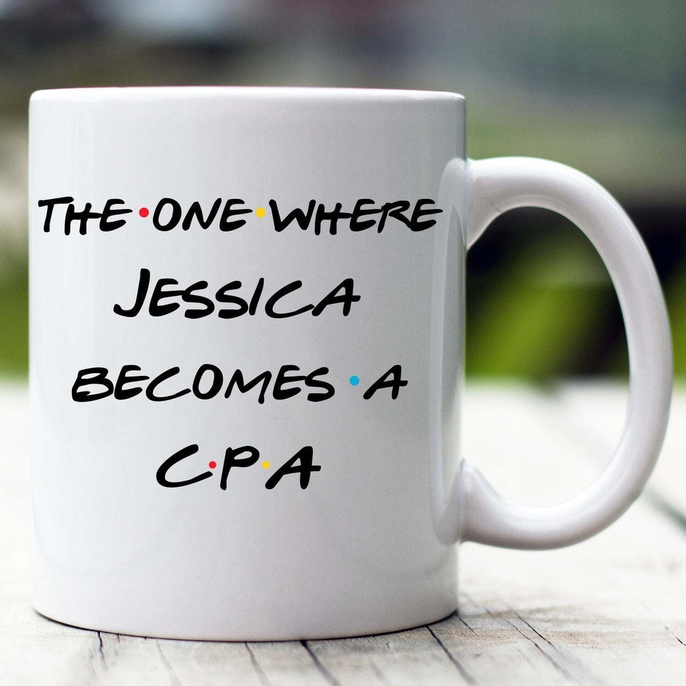 Personalized Cpa Graduation Mug Cpa Promotion Gift Graduation Gift For Cpa Cpa