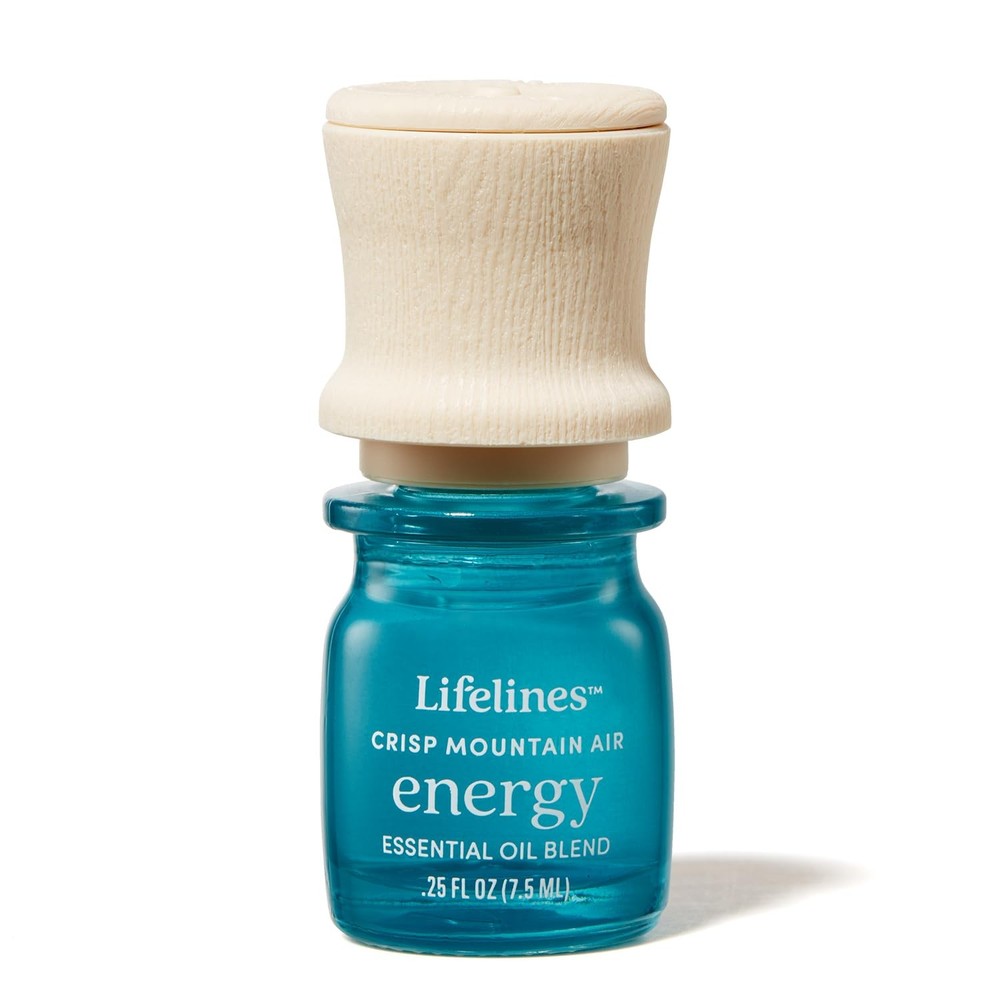 Crisp Mountain Air Essential Oil Blend with Peppermint & Rosemary for Energy Boost