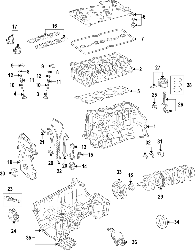 Genuine Nissan Piston Rings 12033-6LB0A