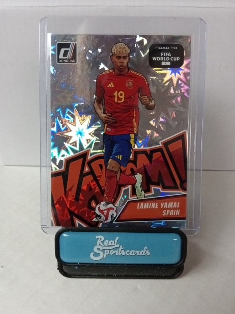 2025-26 Panini Donruss FIFA World Cup Lamine Yamal Kaboom! SSP 💥 12 Spain Barca