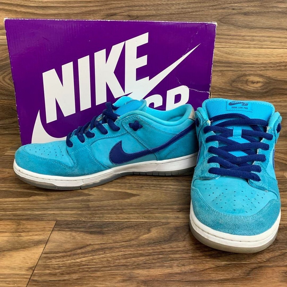 Nike Dunk SB Low Pro Blue Fury/Deep Royal Blue Fury BQ6817-400 US11 w/box F/S
