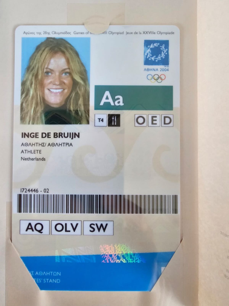 Inge de Bruijn  Unique memorabilia