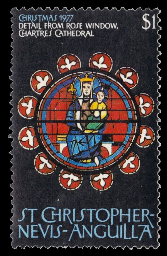 ST. KITTS-NEVIS 349 - Stained Glass Windows 