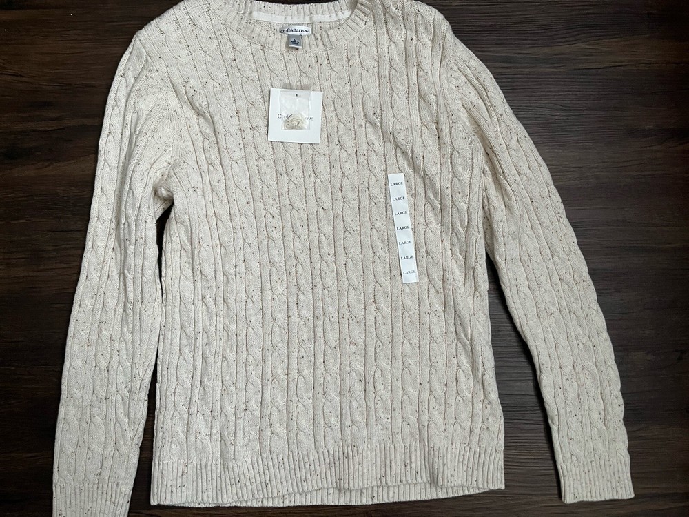 Croft and barrow womens sweater, Size  large