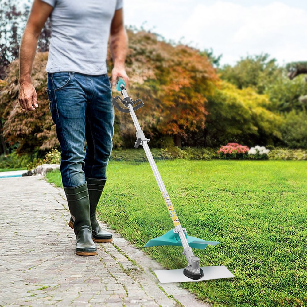Electric Lithium Battery Lawn Trimmer with Brushless Motor and Double Handle for Effortless Lawn Care