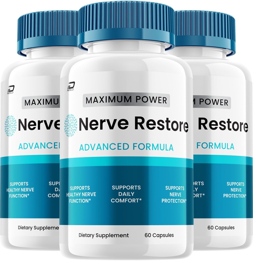(3 Pack) Nerve Restore Capsules – NerveRestore Natural Ingredients Glycogen