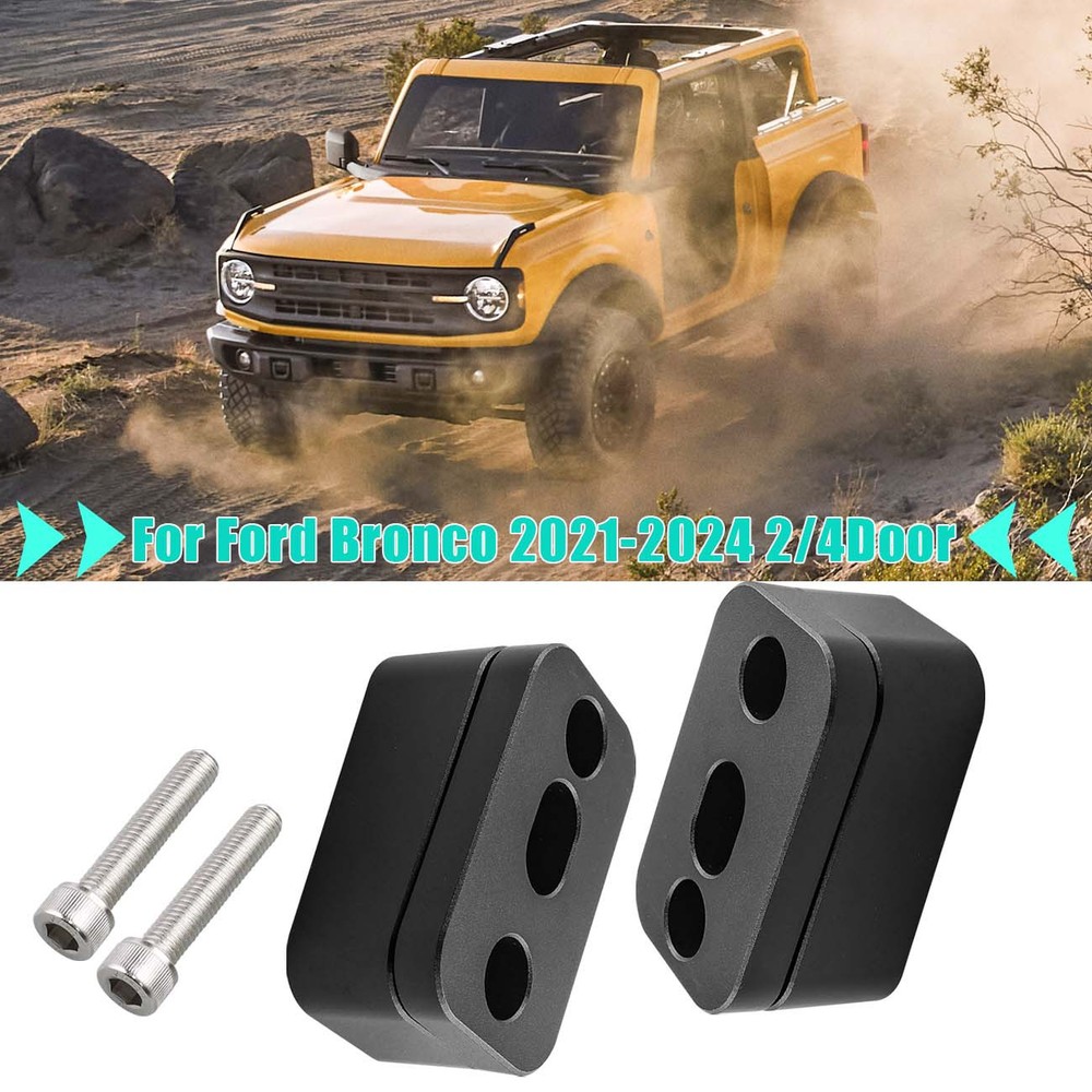 Ford Bronco Sport 2021+ Aluminum Front Seat Riser Lift Kit Spacers  