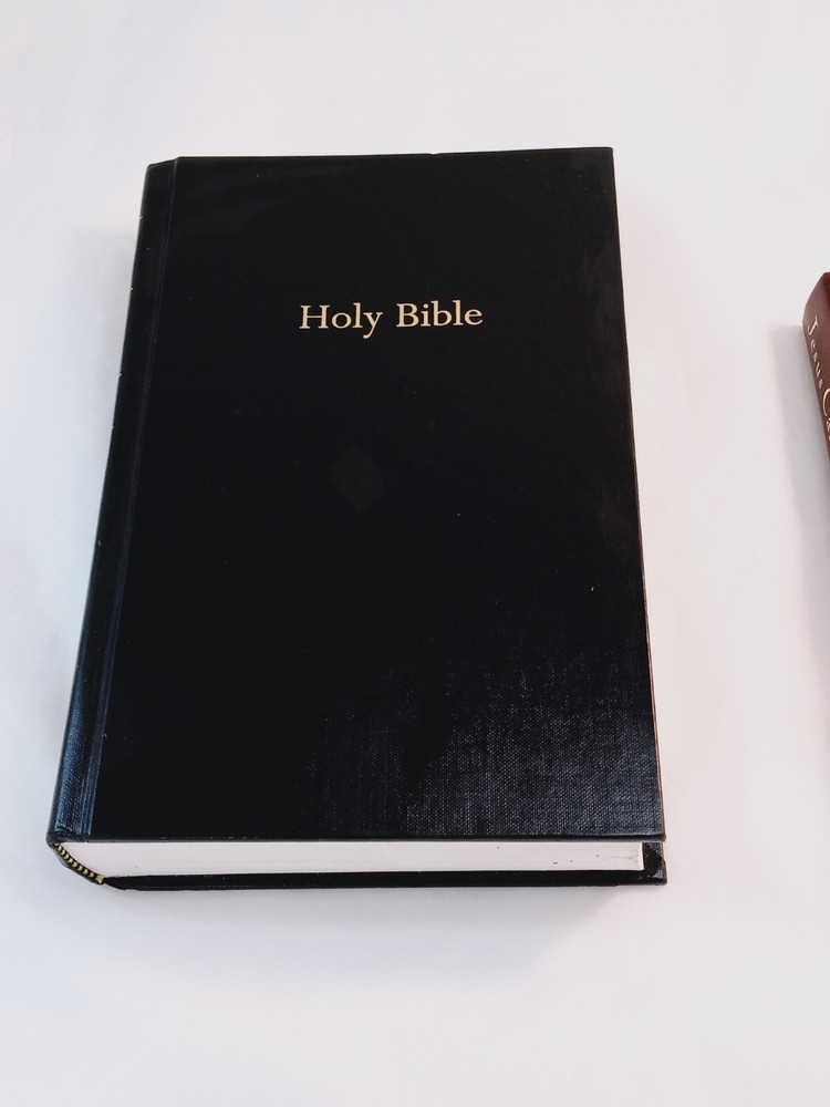 Holy Bible KJV Large Print 2009 Zondervan Hardcover WOC in Red & Jesus Calling