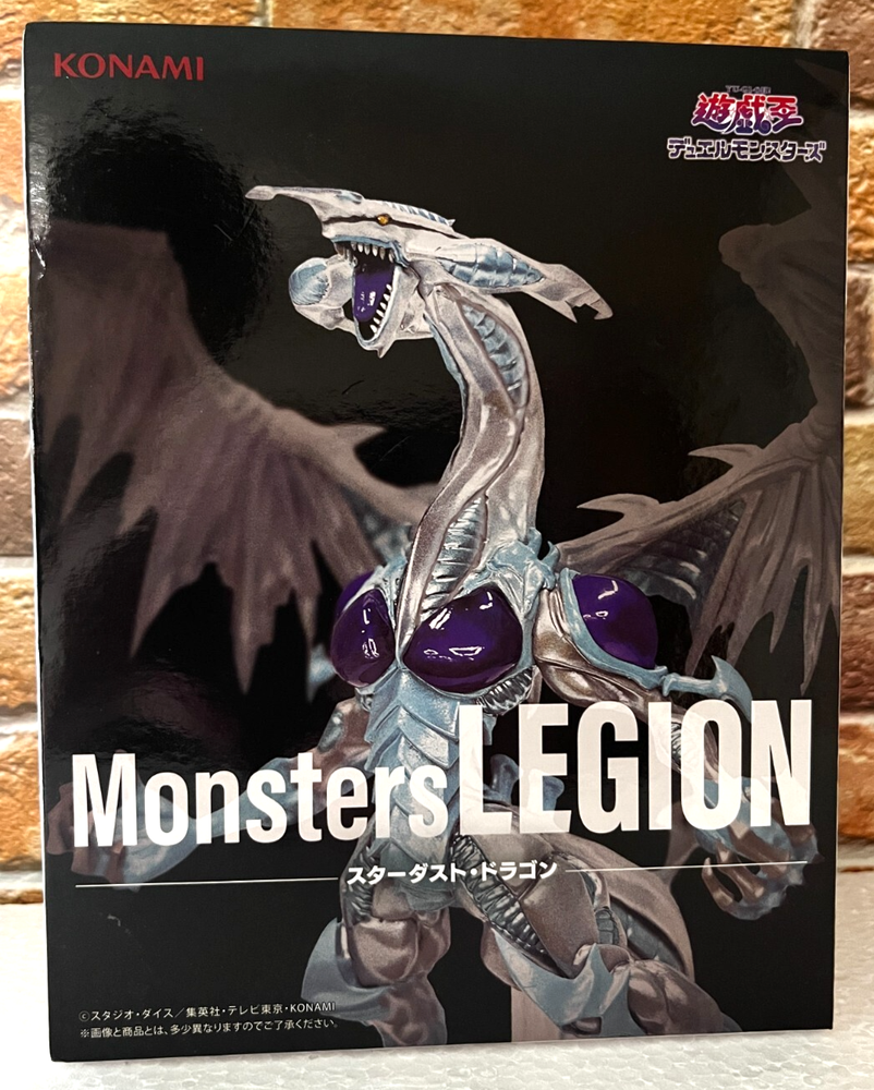 Yu-Gi-Oh LEGION Stardust Dragon Collectible Figure by KONAMI Brand New