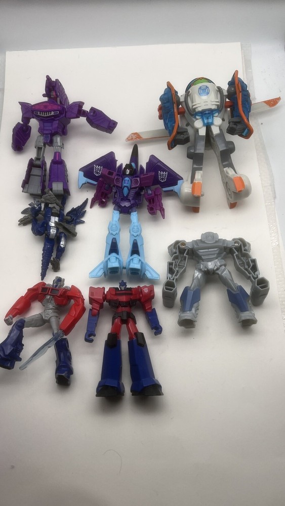 Transformers Toys  Lot Of 7 McDonald’s And Various