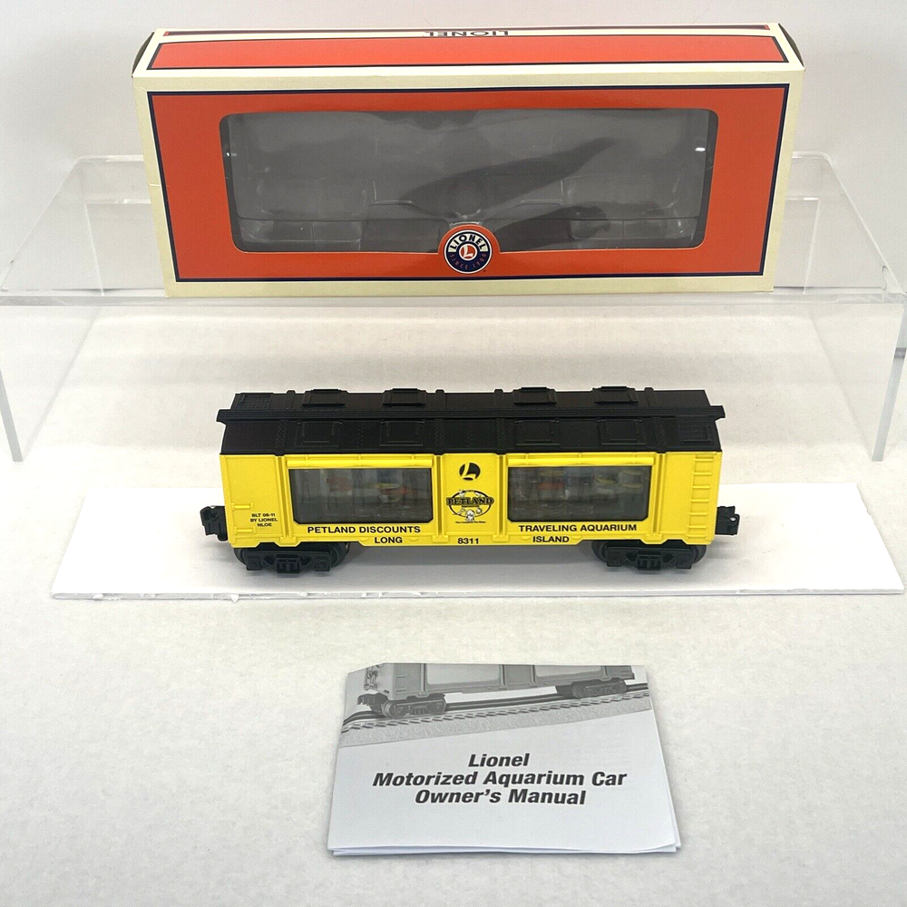 Lionel O Gauge Petland Discounts Aquarium Car Club #8311 NLOE 2011
