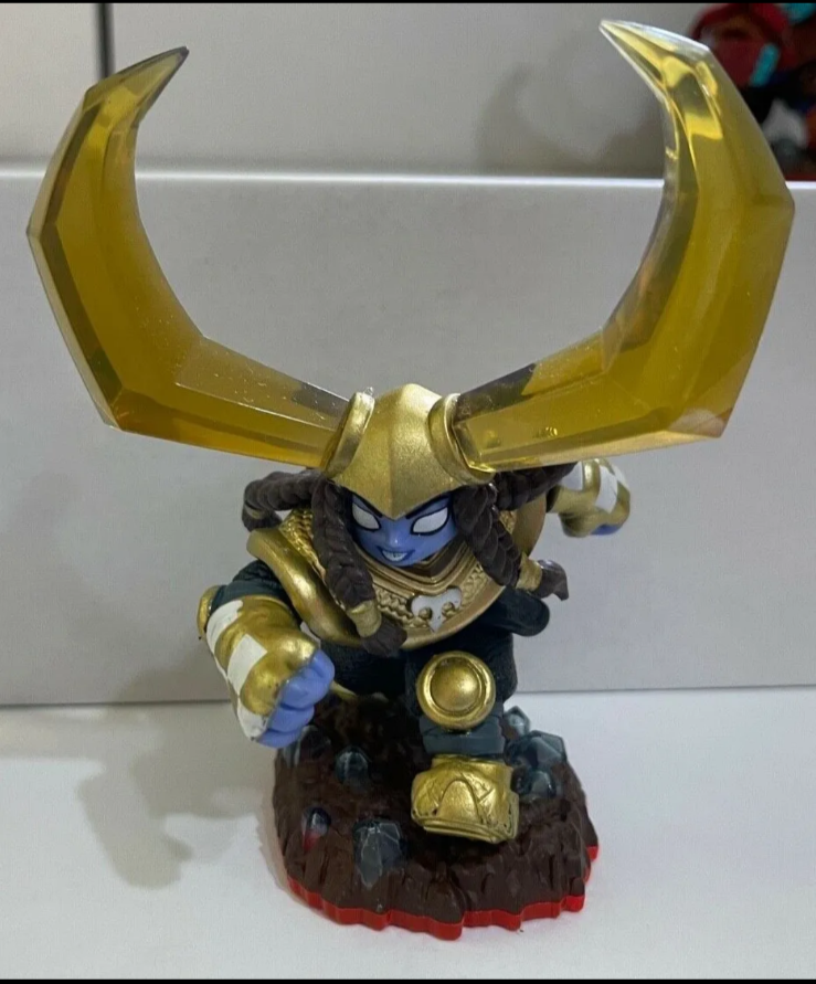 Skylanders Trap Team TRAP MASTER NITRO HEAD RUSH - EARTH ELEMENT