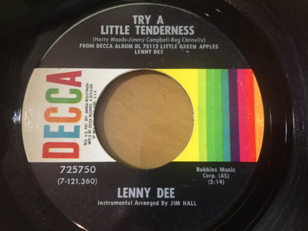 Lenny Dee (2) - Try A Little Tenderness (7
