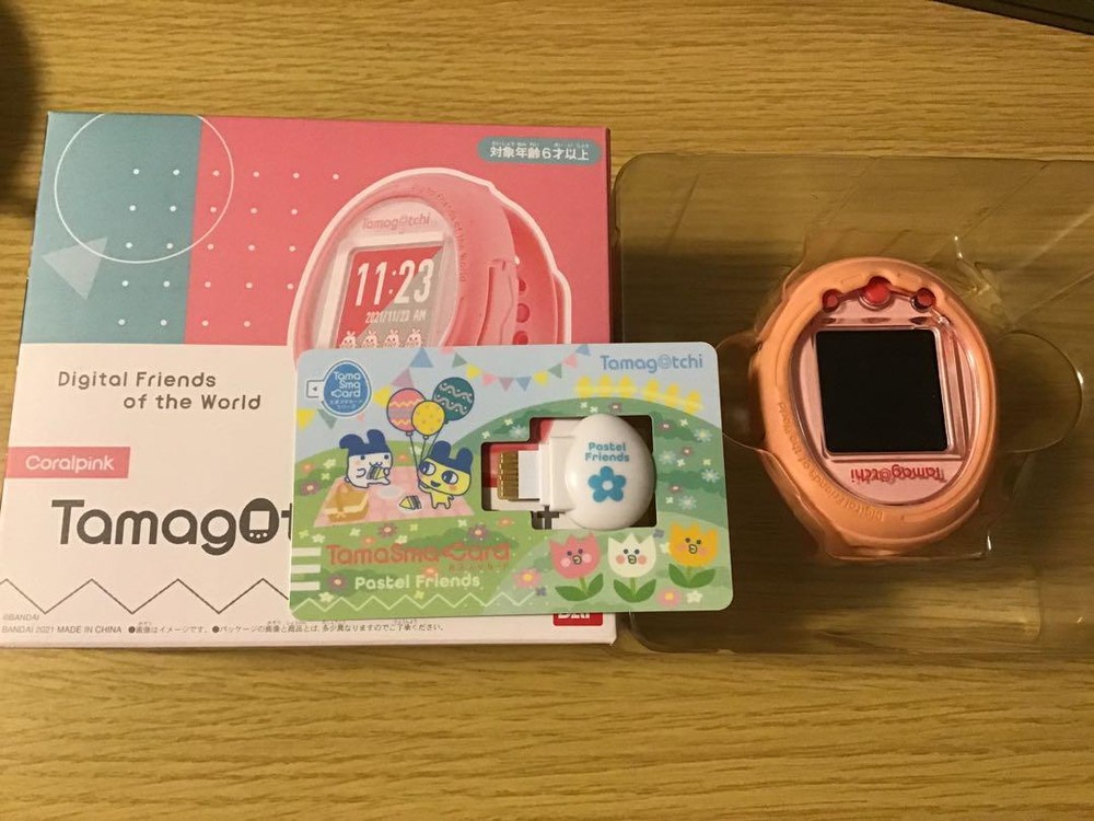 tamagotchi Tamagotchi Pastel Friends Pink Main Unit And Accessories Japan