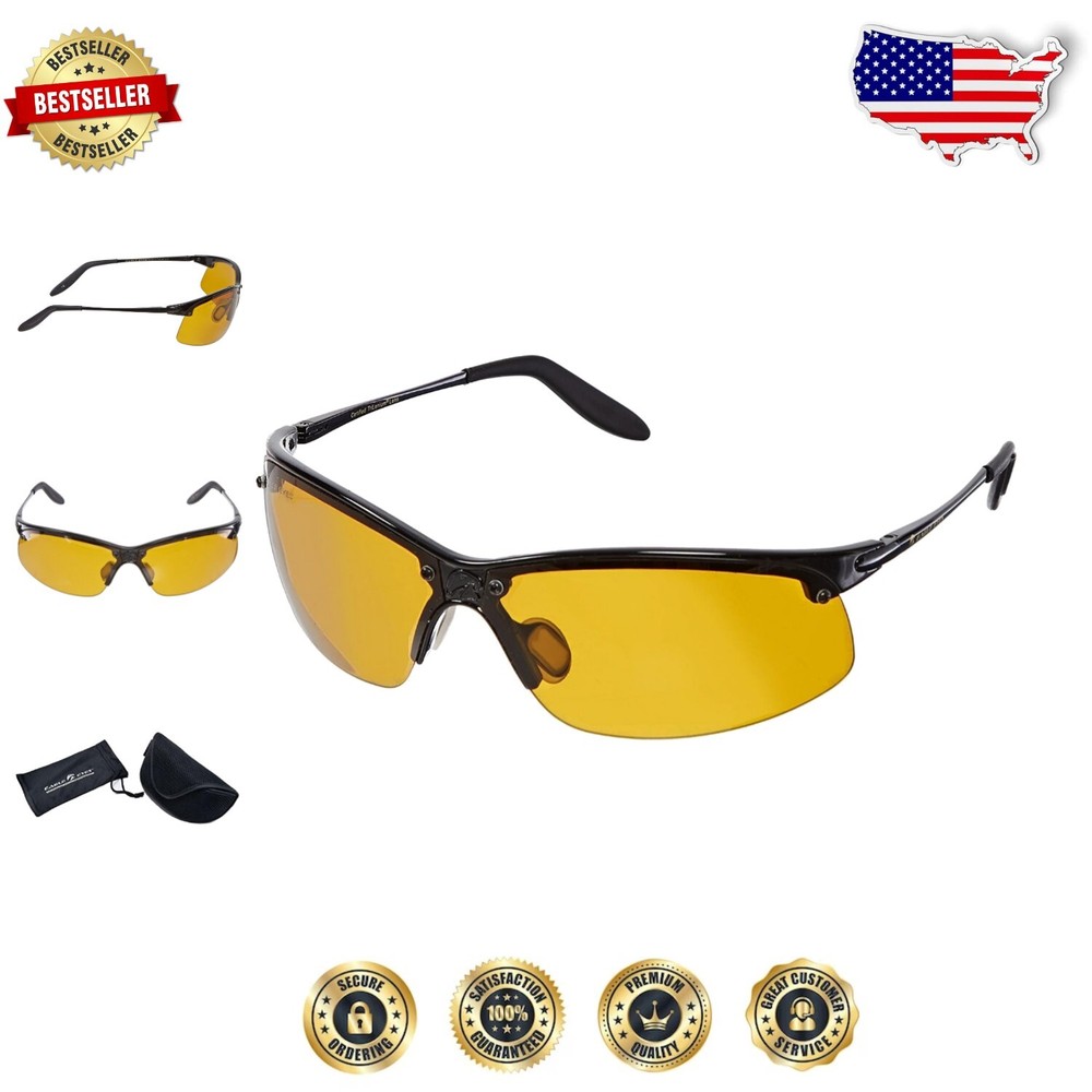 Men and Women Unisex NASA-Certified Sport Sunglasses with TriLenium Design  