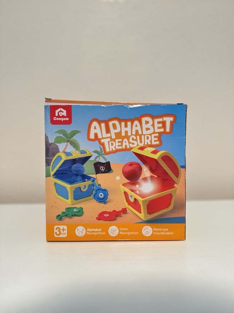 26-Piece Alphabet Learning Toy for Toddlers - Fun Educational Treasure Hunt Game