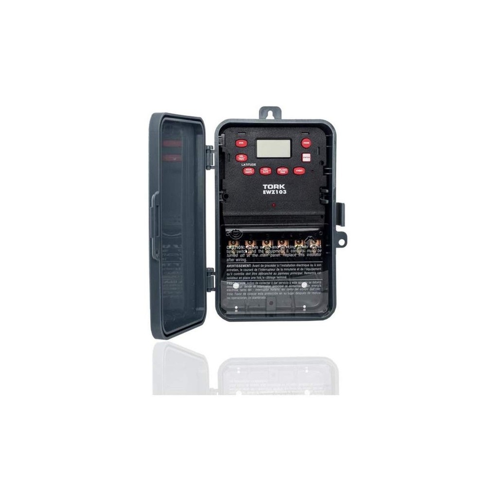 EWZ Series Multipurpose Control Astronomic 7 Day Time Switch, 120-277 VAC Inp...