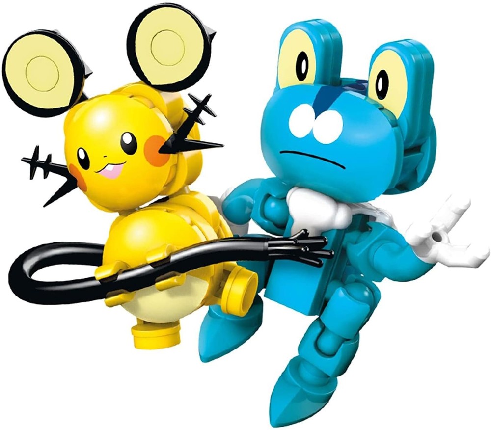 Mega Construx Pokémon Froakie vs Dedenne Battle Pack Building Set