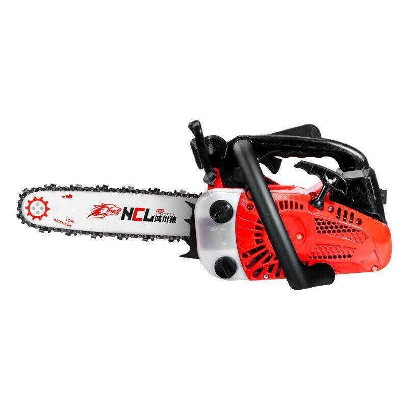 12 inch Gasoline Logging Saw Single-Handed 25CC  Small Chainsaw Wood Cutting