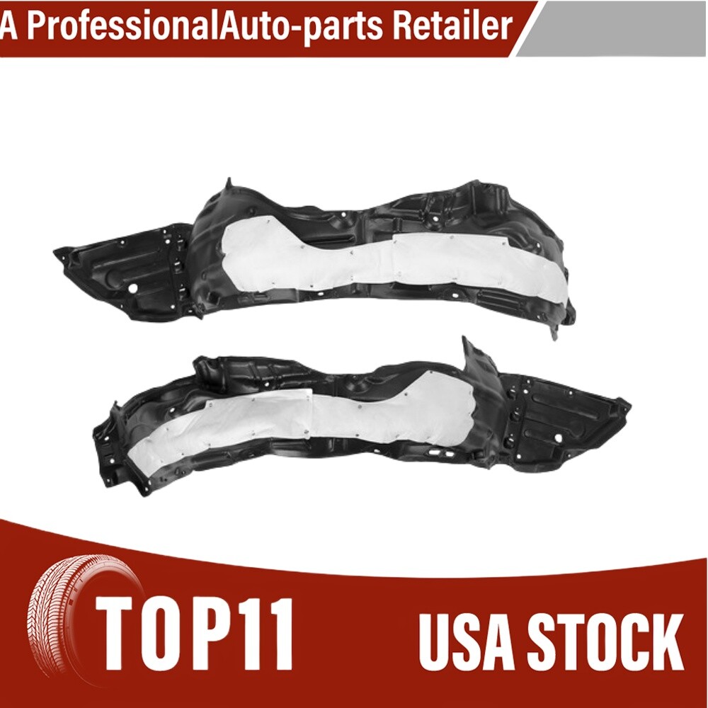 Fender Liner Set for 2016-2018 Toyota Prius Front Left & Right Side Driver Passenger
