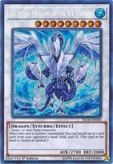 1st Ed NM Trishula Dragon of the Ice Barrier Eng YuGiOh Light's Revenge  
