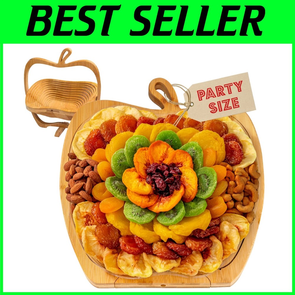 Deluxe Dried Fruit & Nut Gift Basket