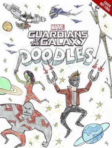 Guardians of the Galaxy Doodles Paperback by Brandon Snider - Used Acceptable Condition