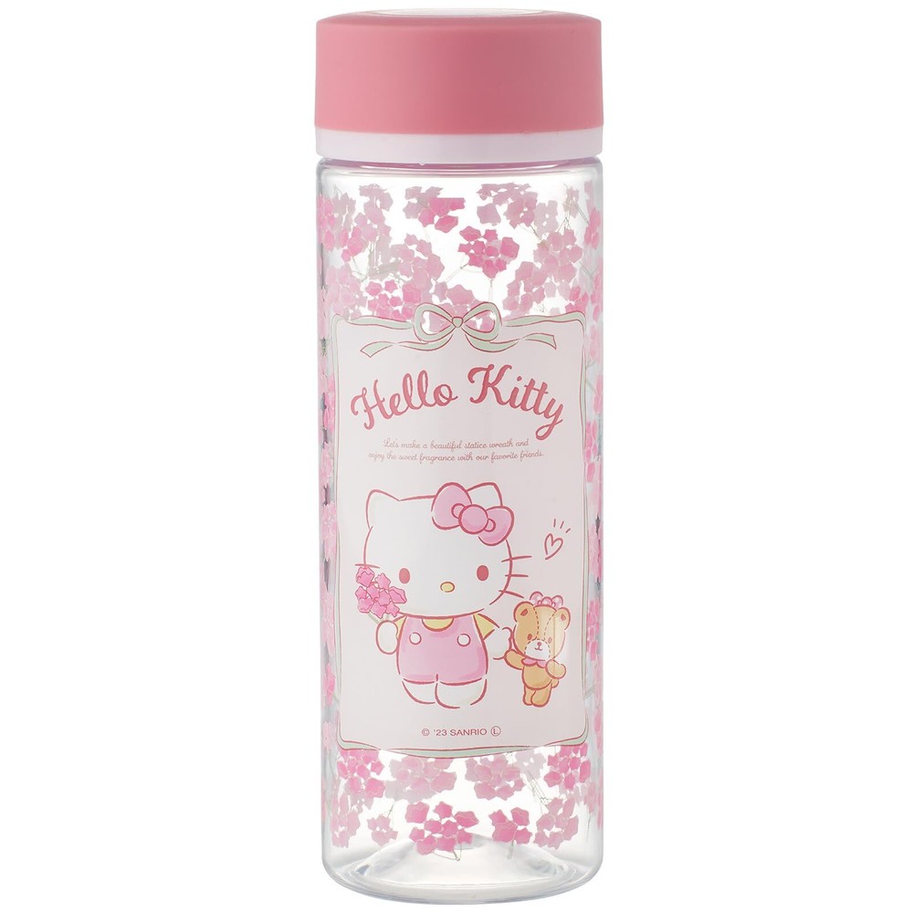 Hello Kitty Direct Drinking Water Bottle 13.53oz- Floral Wreath