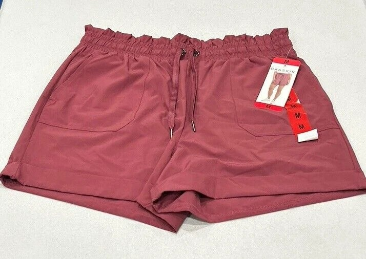 Danskin Women's Paperbag Shorts, inseam 4