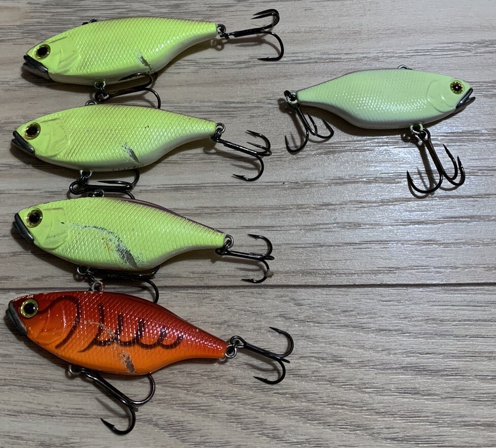 Lot of 5 - Jackall TN70 / TN60 Lipless Crankbait Lure