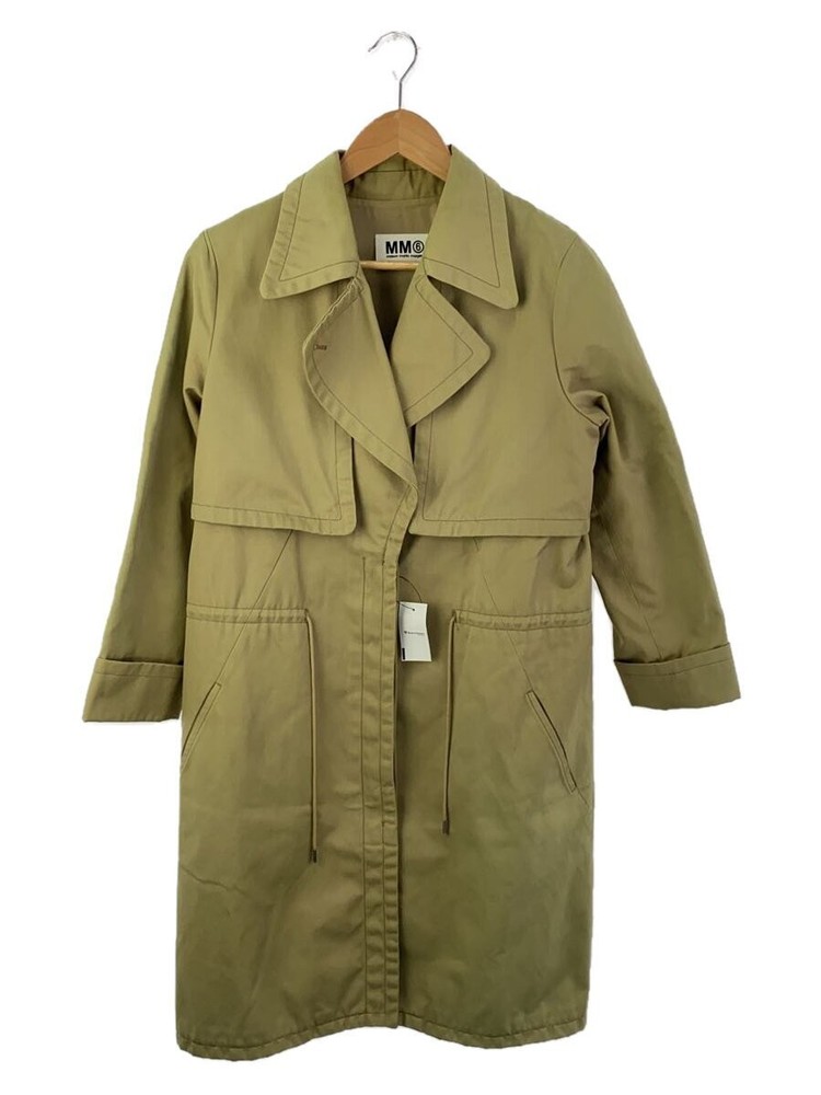 Mm6 Trench Coat/40/Cotton/Beg// 7732