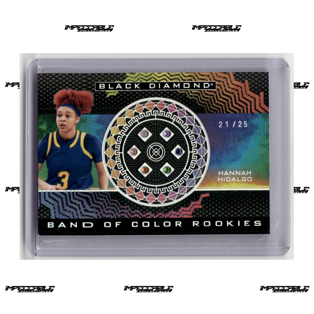 2025 UD Goodwin - #BAND-HH Hannah Hidalgo Rookie /25 Band of Color CASE HIT